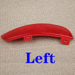 PMFC piduritule piduritule tagumise p&otilde;rkeraua helkuri laterna tule objektiivi helkuri lamp Volvo S40 V50 2008-2015 30763345 30763346 Left