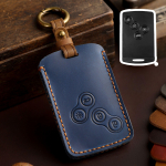 Ehtsast nahast auto v&otilde;tme&uuml;mbrise kate Renault Duster Captur Clio Logan Megane 1 2 3 Koleos Scenic Nema Fluence Zoe jaoks sinine