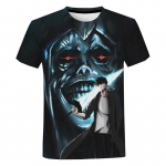 Anime Soolo tasandus T-s&auml;rk Meeste Naiste suvemood 3D-prindiga T-s&auml;rk vabaaja Harajuku stiilis T-s&auml;rk T&auml;navar&otilde;ivad Suured topid L