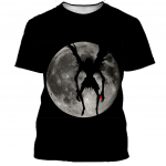 Anime Death Note 3D tr&uuml;kitud T-s&auml;rk Mehed Naiste Mood vabaaja Harajuku stiilis T-s&auml;rgid T&auml;navar&otilde;ivad Hip Hopi riided T-s&auml;rk XL