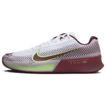 NikeCourt Air Zoom Vapor 11 HC Valge Team Red Meeste Tennised Lime-Blast DR6966-104 42 gray