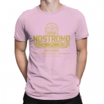 Vintage Aliens Nostromo kuldlogoga T-s&auml;rk Unisex &uuml;markaelusega 100 protsenti puuvillane T-s&auml;rk Weyland Yutani CORP Uus L