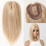 HAIRCUBE Remy Inimese Juuste Toppers Keskosa Must Pruunid Juukset&uuml;kid Naistele &Otilde;henevate Juuste Siidist alusklamber 12tollise Juuksepikendusega white
