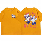 Naljakas Ninja Muscular Mouse J&otilde;usaali T-s&auml;rk Kuum Jaapan Anime Demon Slayer Uzui Tengen T-s&auml;rgid Unisex WoUnisex 100% puuvillane &uuml;lisuur T-s&auml;rk L