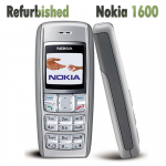 Renoveeritud Nokia Originaal Nokia 1600 Mobiiltelefon 1 SIM-kaardiga No charger must