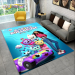 Armas Gabbys Dollhouse multifilmi vaibavaip kodu elutuppa magamistoa diivani uksemati sisekujundus, laste m&auml;nguala vaip libisemiskindel p&otilde;randamatt 80cm x 120cm