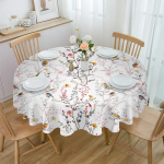 Lilled ja linnud kevadisel &uuml;marlaualina festivalil s&ouml;&ouml;gilaua veekindel laudlina lauakate pulmapeo kaunistamiseks 4pcs 33x48 Table mat