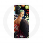 &Uuml;mbris Oppo A74 5G One Piece Merry Christmas Zoro Anime Manga jaoks
