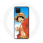 Coque Samsung Galaxy A12 Manga One piece Luffy Anime