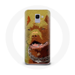 &Uuml;mbris Samsung Galaxy A8 2018 Ameerika pitbullterjerile
