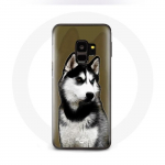 &Uuml;mbris Samsung galaxy S9 pluss Siberian Husky jaoks