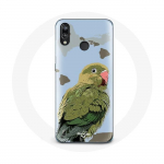 Roheline &uuml;mbris Huawei P20 Lite Parakeets Birds jaoks