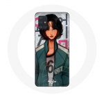 &Uuml;mbris Samsung galaxy A71 Squid Game Kang Sae Byeok seeria jaoks