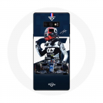 &Uuml;mbris Samsung Galaxy Note 9 Formula 1 Max Verstappen F1 Racing Driver Blue jaoks
