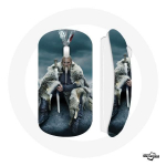 Wireless Mouse Vikings Series 6. hooaeg Ragnar Lothbroki logo V M&otilde;&otilde;k hall udu taust