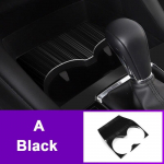 Roostevabast terasest auto siseosa veetopsihoidja raami katte kaunistuskleebis Mazda 3 Axela BP tarvikutele A Black
