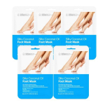 Mad for Cos Moist Silky Coconut Oil Foot Mask, 1 pack, 5 packs