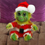 Creative Plush Elf-Dolls Christmas Geek Dolls Christmas Gifts Green Geek