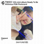 KAKS KORDA 12. minialbum valmis olema POB BDM JYP MP SW WM 10 versioon KPOP K-POP Dahyun - WM (Digipack)