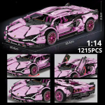 MOC 1:14 City Speed ​​Car Luksuslik v&otilde;idus&otilde;idus&otilde;iduk Super Racers Ehitusplokkidega Autoklotsid M&auml;nguasjad lastele Kingitus No Box