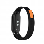 LUJING nailonrihm Xiaomi Mi Band 8 nutikella k&auml;epaela sportlikule hingav asendusk&auml;ev&otilde;ru Miband 8 rihma tarvikutele For Xiaomi Band 8 must