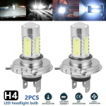 2tk H4 12v pirnid Led Xenon valge esituli 472 P43t auto esilatern eredad lambipirnid kaug- ja l&auml;hituled LED tuled udutuled valge