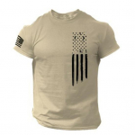 Pullover Top Chic &Uuml;markaelus K&otilde;rge elastne suvine T-s&auml;rk Meeste T&auml;htede triibulise tr&uuml;kiga T-s&auml;rk Suvine T-s&auml;rk T&auml;navar&otilde;ivad L must