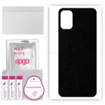 apgo Protective Skin Sticker for the back compatible with Oukitel K9 Pro, Wrap Film, Foil, Vinyl - Pattern Matte Black