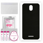 apgo Protective Skin Sticker for the back compatible with TP-Link Neffos C5 Plus, Wrap Film, Foil, Vinyl - Pattern Matrix