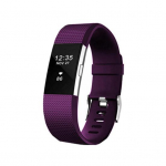 Kellarihma ruudulise mustriga nutikella k&auml;ev&otilde;ru, pehme silikoonrihma vahetus Fitbit Charge 2 jaoks