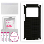 apgo Protective Skin Sticker for the back+sides compatible with Vivo X80, Full Wrap Film, Foil, Vinyl - Pattern Matrix