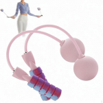 Cordless Jump Rope Fitness Exercise Easy to Carry Kids Adults Workout Tool Weighted Skipping roosa