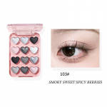 Ballet Fashion Eyeshadow Palette Matte Pearlescent Low Saturation Fine Flash Not Easy to Take Off Highlight Blush Eyeshadow