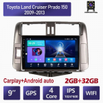 Android Carplay autoraadio Multimidia videopleier Navigatsiooni-GPS Toyota Land Cruiser Prado 150 2009-2013 2din peakomplekt 4+64GB 2+32GB