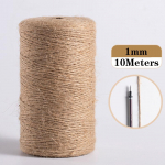 Naturaalsest džuudist lindist k&auml;sit&ouml;&ouml; Vibud Vintage k&ouml;is džuudist n&ouml;&ouml;ri &otilde;mblemine DIY niit n&ouml;&ouml;r lahtiselt k&auml;sitsi valmistatud peo pulmade j&otilde;ulukaunistus