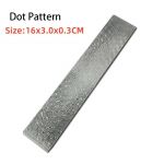 22x3x0,3 cm Damaskuse terasest noatoorikud isetegemise nuga tooraine v&otilde;ileib Vg10 fikseeritud teraga kokkuklapitavad noa toorikud Dot Circle