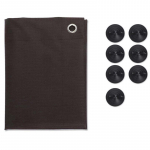 1 tk P&auml;ikest kaitsev aknakilekangast pol&uuml;ester aknakate Privaatsuskaitse pimendav kardin 48x93cm kohv