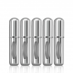 5 tk/komplekt Reisiparf&uuml;&uuml;mipudel Korduvt&auml;idetav Kaasaskantav Mini Pihusti Pihustuspudel Naised Tasku Dispenser K&ouml;lni Pihusti 5ml 5ml