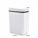 Intelligentne pr&uuml;gikast kodune pr&uuml;gikast, induktsioonpr&uuml;gi&auml;mber, elektriline USB-laadimisandur, automaatne k&ouml;&ouml;gi vannitoa jaoks valge