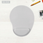 Mugav randmetugi kaitsev hiirematt Paks kirjutuslaud Pehme geomeetriline hiirematt s&uuml;learvuti m&auml;ngualus roosa punane v&auml;rv