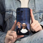 George Condo Art telefoni&uuml;mbris Samsung S20 S21 S22 S23 S24 Note 20 4G 5G Plus Ultra Black Soft Shell jaoks SamsungS10plus