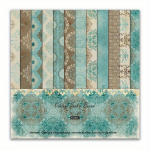 24 tk lilledega Crapbooki paberipadi, 6x6-tolline erineva mustriga dekupaažipaber, &uuml;hepoolne vanaaegne scrapbooking DIY kaardivalmistamise tarvikud E