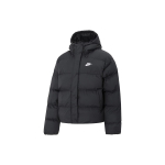 Nike &uuml;hev&auml;rviline tuulekindel soe l&uuml;hike kapuutsiga spordipuhvjakk naistele Jakid Must FD8291-010 XL black