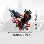 DS36 # 15x15cm autokleebise kleebis USA kotkakleebis &ndash; loomingulised vin&uuml;&uuml;list autokleebised veekindlad mootorrattakleebised 15x15cm