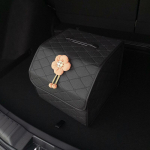 Auto pagasiruumi organiseerimiskast Suure mahutavusega auto mitmeotstarbelised t&ouml;&ouml;riistad Hoiukott Panipaik Korrastamine Nahast kokkuklapitav avariihoiukasti jaoks Bow