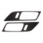 2 tk s&uuml;sinikkiust auto siseukse k&auml;epideme raami kleebis, mis sobib Ford Mustangile must