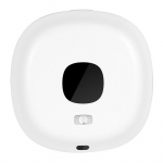 Automaatne seebi dosaator majapidamises kasutatavale seinale paigaldatav vahtplastist k&auml;tepesumasin vannitoa mullseebi dosaator valge