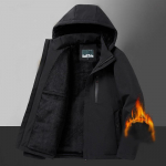 Meestele lisatud fliisist v&auml;lispordi ja vaba aja puuvillane jope m&auml;gironimisjope Hardshell jakk M valge