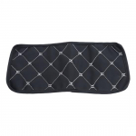 Multifunktsionaalne auto k&auml;etugede padjake, mis katab nahast 1 tk k&auml;etoe hoiustamise kaitse One Size must valge v&auml;rv