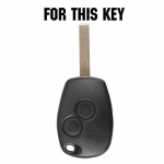 Silikoonist auto v&otilde;tme&uuml;mbris Renault Trafic Clio Kangoo Master Modus Twingo jaoks Opel Movano Vivaro Cover kaugjuhtimispuldi korpusele